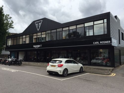 Click Here To Enlarge This Photo Of Carl Rosner Triumph Motorcycles