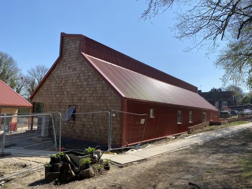Click Here To Enlarge This Photo Of 3inch Profile Plastisol Coated colour Terracotta corrugated steel Roofing and Cladding sheets